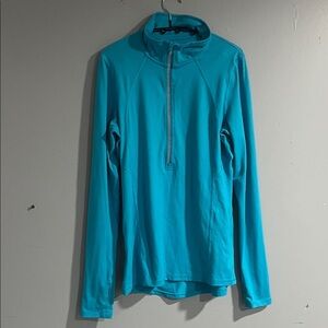 Woman’s Champion Teal Long Sleeve Top Small